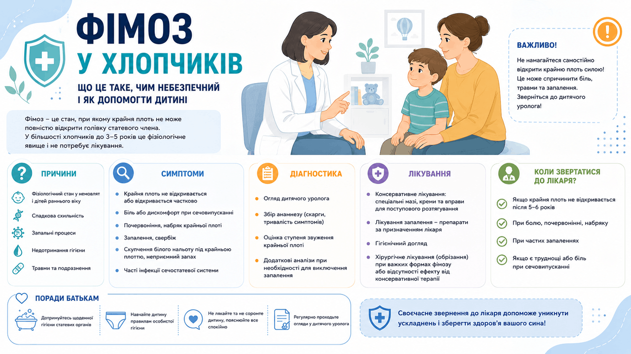 Фімоз у хлопчиків