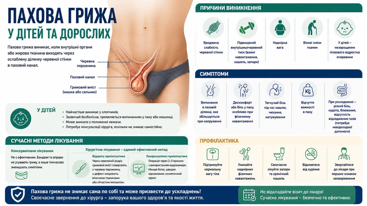 Пахова грижа у дітей та дорослих